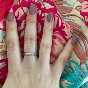 pandora purple heart ring